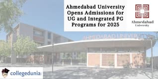 Ahmedabad University Opens Admissions for UG and Integrated PG Programs for 2025; Apply Now